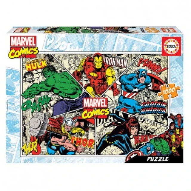 Marvel characters - puzzle 1000 pieces