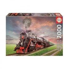 Soviet train - puzzle 2000 pieces