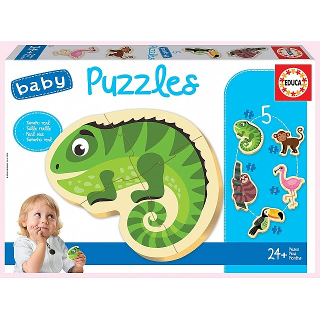 Tropical animals - puzzle over 2 years.