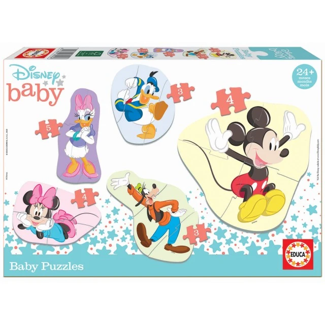Mickey and friends II - puzzle over 2 years.