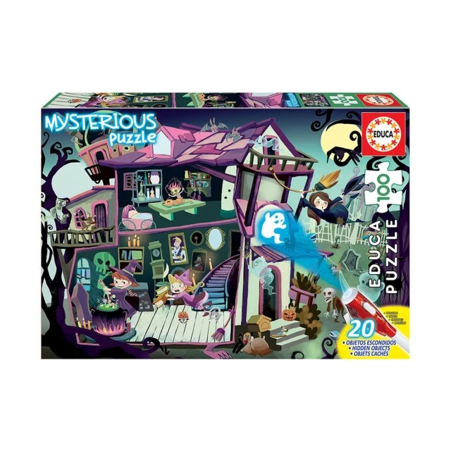 Mysterious puzzles - 100 pieces