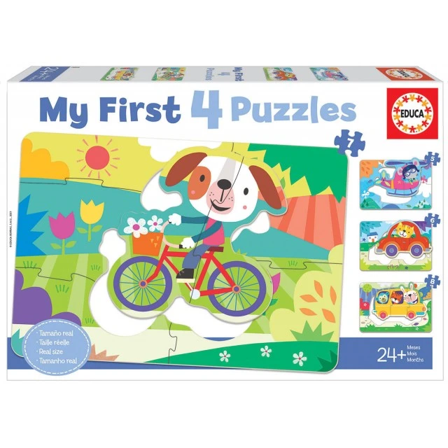 My first puzzle - vehicles - 24M+ puzzle