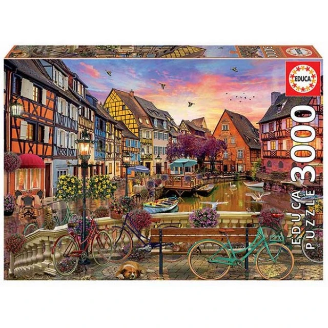 View from Colmar France - 3000 piece puzzle