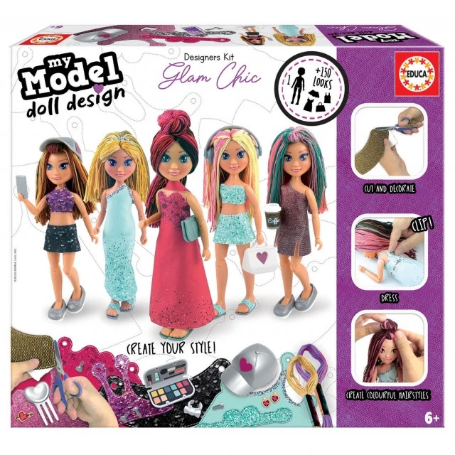 My model doll design - Glam chic