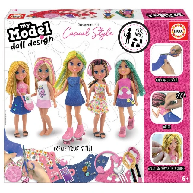 My model doll design - Casual style