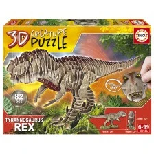 3D T-Rex puzzle