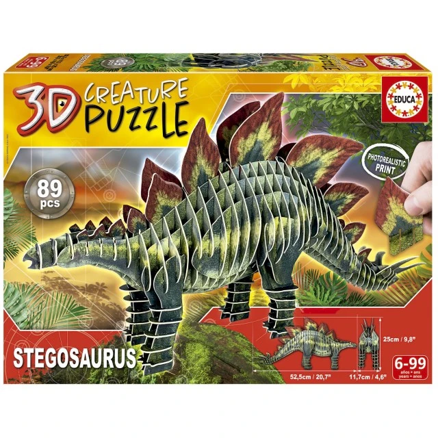 3D пъзел Стегозавър
