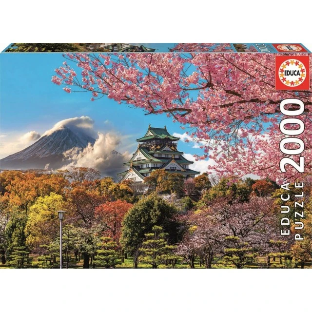 Castle in Osaka, Japan - 2000 piece puzzle