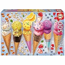 Пъзел, Educa, Сладоледи, 500 части