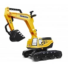 Komatsu Excavator with Opening Seat - Yellow