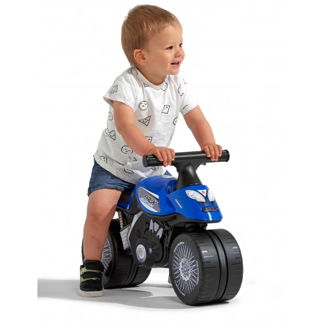 Baby racing bike - blue