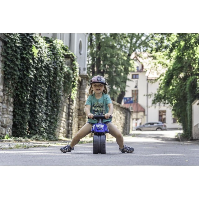 Baby racing bike - blue