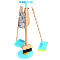 Children's toy, Hape, Broom and cleaning stand set, 6 parts