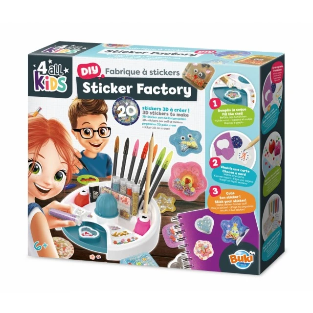 Creative kit, Buki France, Sticker Factory