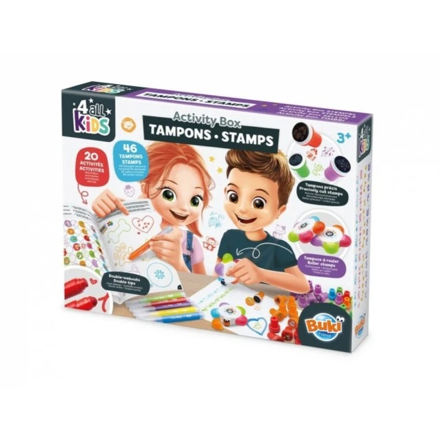 Creative kit, Buki France, Stamp and activity box
