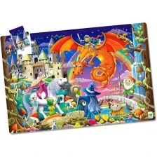 Puzzle Phosphorescent fantasy, 100 pieces