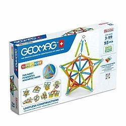 Magnetic constructor Supercolor 385, 93 parts