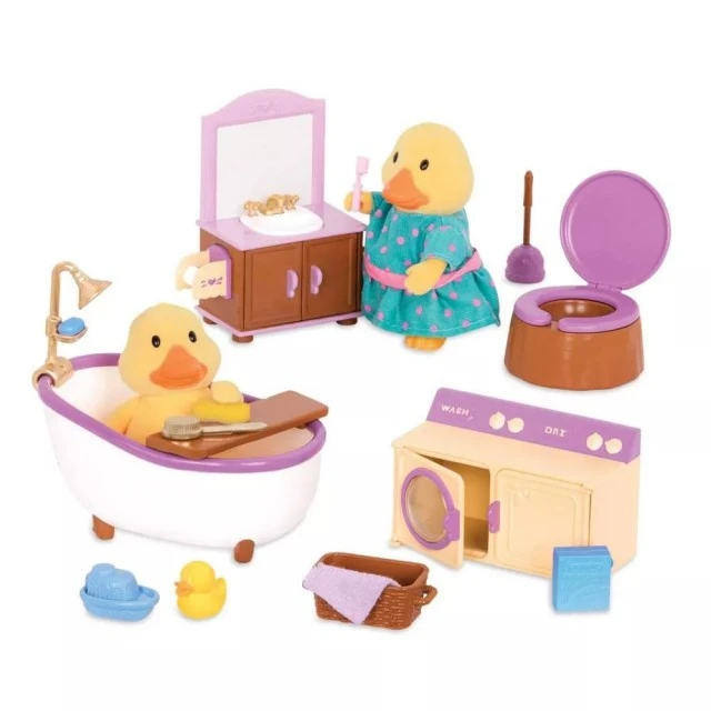 Li’l Woodzeez Комплект за игра Баня