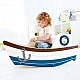 Childrens wooden swing boat