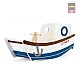 Childrens wooden swing boat