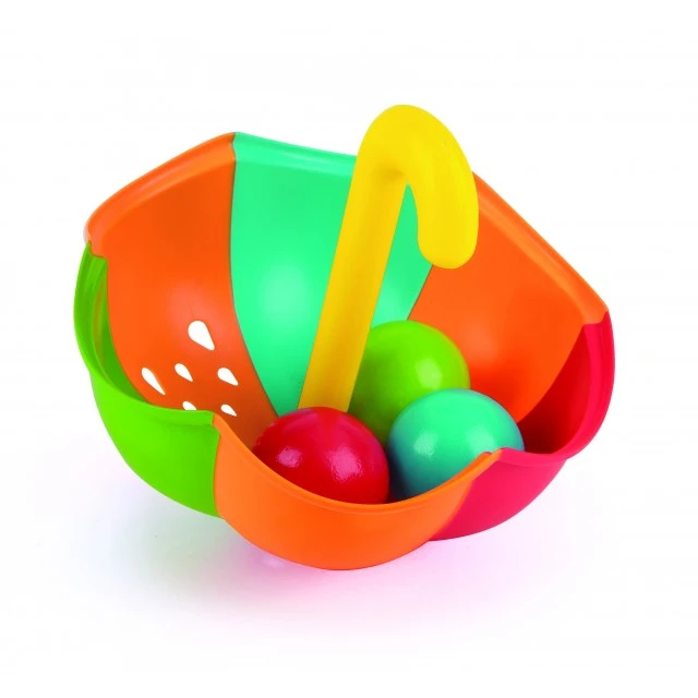 Bath toy – Multicolored umbrella with balls