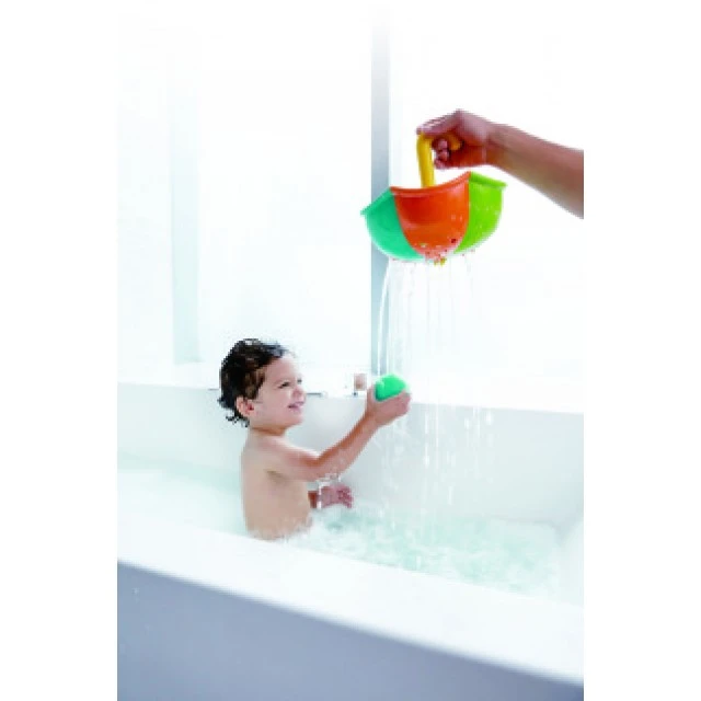 Bath toy – Multicolored umbrella with balls