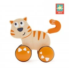 Дървена играчка – Котенце
