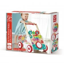 Wooden musical toy for walking