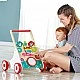 Дървена музикална играчка за прохождане