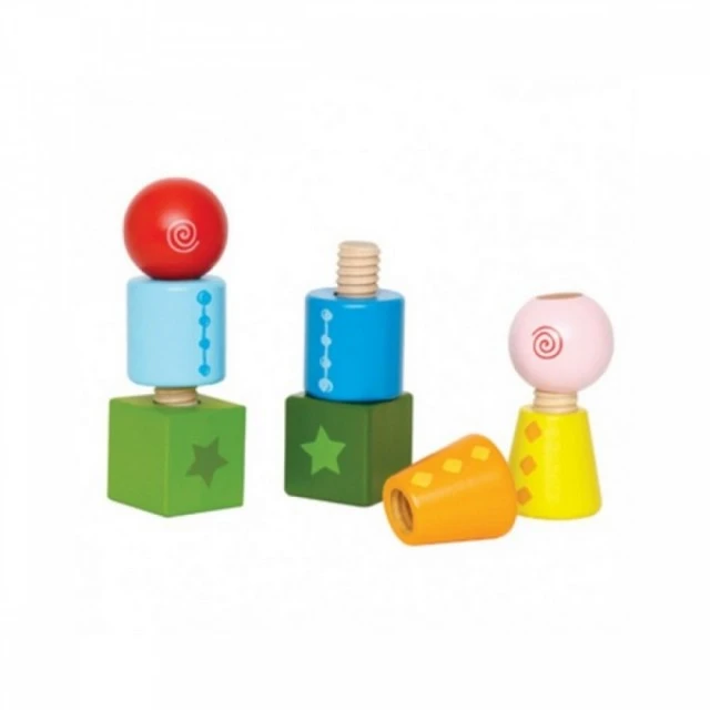 Wooden stacking toy