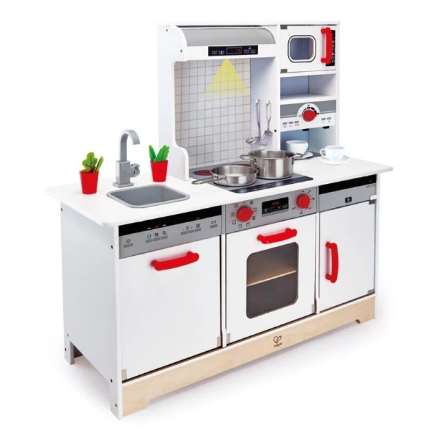 Large wooden kitchen