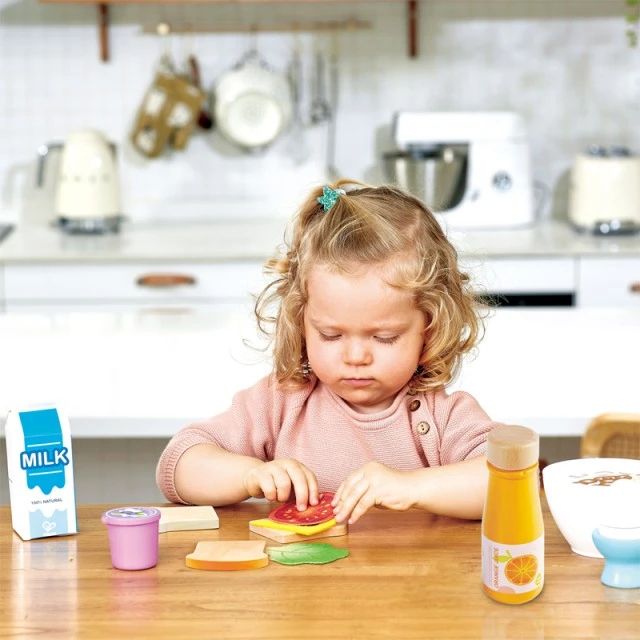 Wooden set - Breakfast