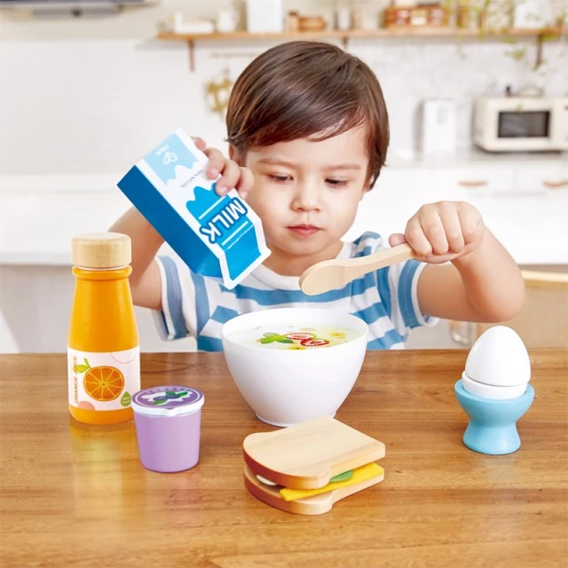 Wooden set - Breakfast