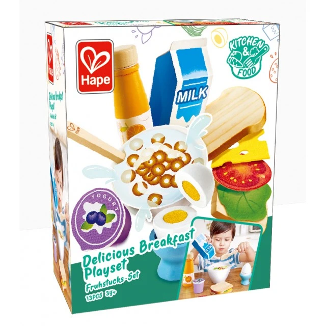 Wooden set - Breakfast