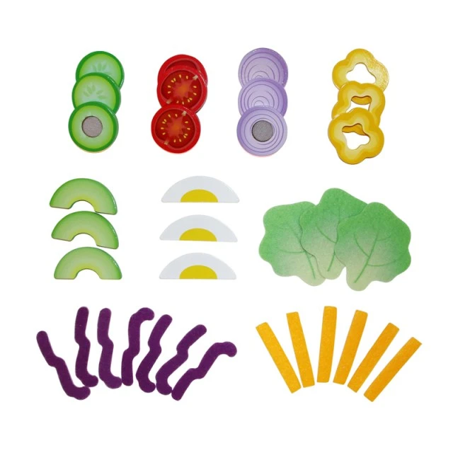 Wooden set - Vegetables