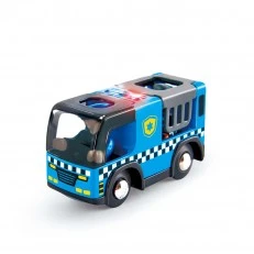 Police car with sirens
