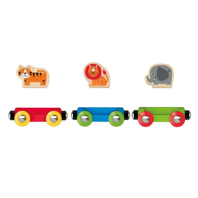 Wooden Train Jungle Journey
