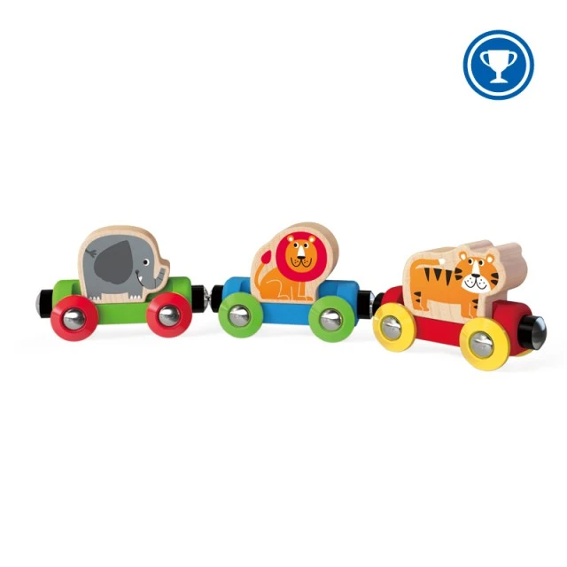 Wooden Train Jungle Journey