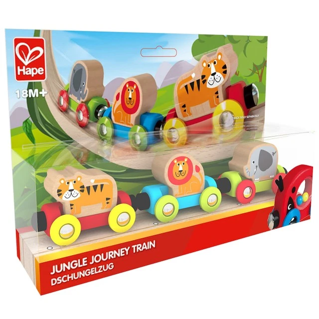 Wooden Train Jungle Journey
