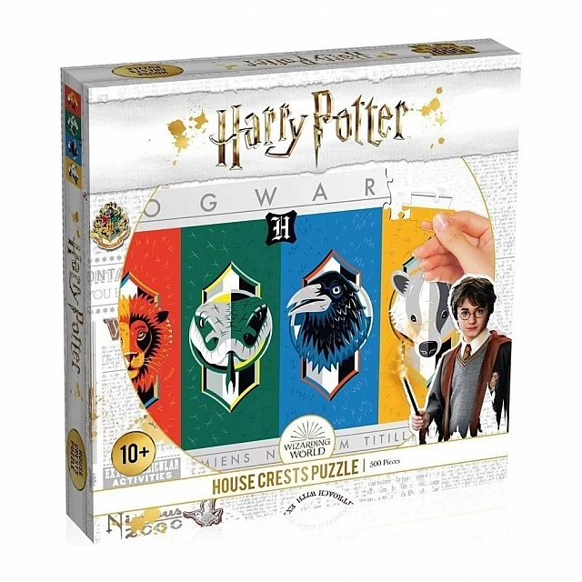 Puzzle Harry Potter, Hogwarts Houses, 500 pieces