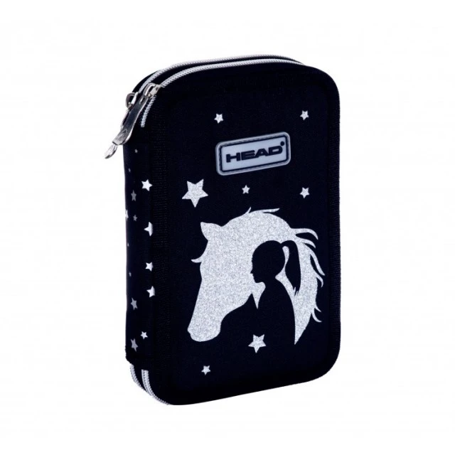 School bag Head, Silver dream, 20.5x13x4.5cm