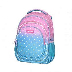 Backpack Head AB420 Pastel Love silver effect