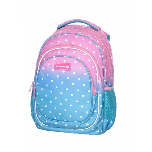 Backpack Head AB420 Pastel Love silver effect