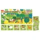 Puzzle set 8 pcs. - A farm