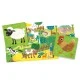 Puzzle set 8 pcs. - A farm