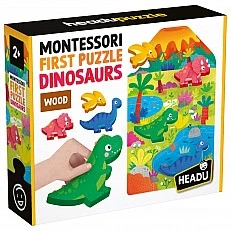 Образователен пъзел, Headu, Montessori, Моят първи пъзел, Динозаври