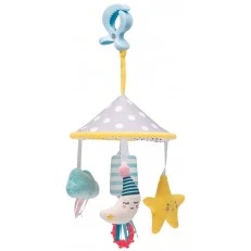 Clip-on toy Little Moon, 17.5 x 35 x 17.5 cm