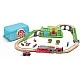 Childrens wooden train in a box Ferma
