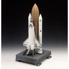 Assembled model Space Shuttle Discovery, 97 parts