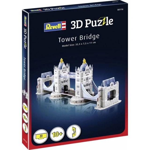 Mini puzzle Tower Bridge 3D, 32 pieces